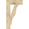 Ekena Millwork Funston Block Rough Sawn Bracket, Douglas Fir, 4"W x 16"D x 28"H BKT04X16X28FST05RDF - alternate 3